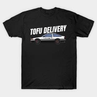 Tofu delivery Ae86 { initial D } T-Shirt